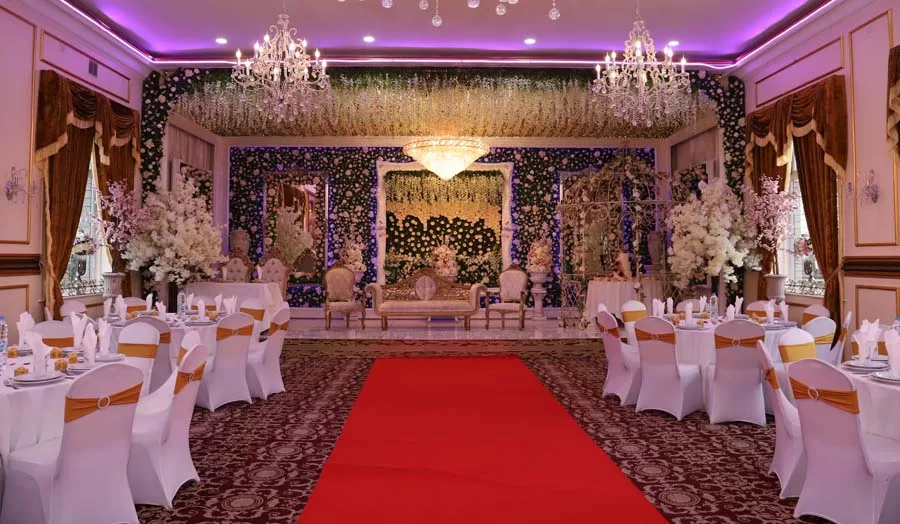 Asian Wedding venue captured by Asian Wedding Photographer Birmingham